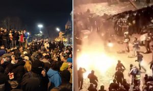 “Майдан” в Тбилиси:  митинг в грузинской столице превратился в беспорядки под русофобскими лозунгами
