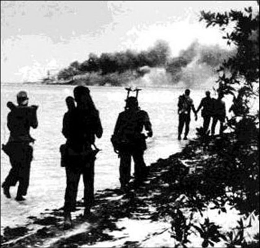 «Пятая колонна» не помогла. 17 апреля 1961 года в бухте Кочинос началась безуспешная операция США по свержению Фиделя Кастро