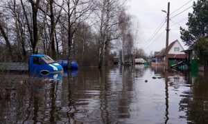 Жителей затопленного брянского села штрафуют за использование лодок