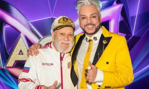 90-летний отец Киркорова впервые привел на телешоу молодую спутницу на фоне развода с женой