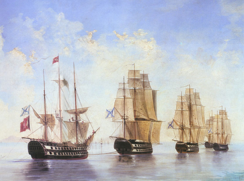 22 мая 1807 года адмирал Сенявин разгромил турецкие корабли в Дарданелльском сражении
