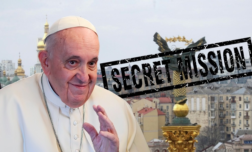 Папа Римский Франциск признался, что участвует в секретной миссии по Украине 