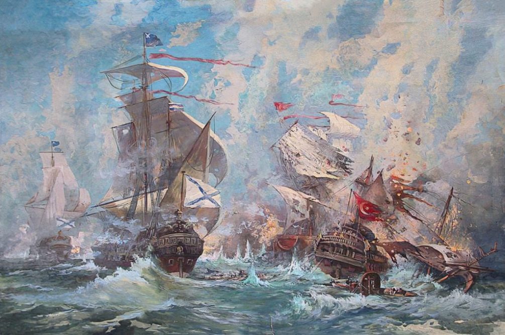 22 мая 1807 года адмирал Сенявин разгромил турецкие корабли в Дарданелльском сражении