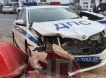 В Перми две машины ДПС жестко разбились во время погони за нарушителем