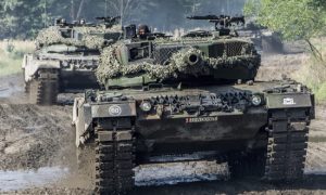 Российские военные уничтожили восемь украинских «Леопардов»
