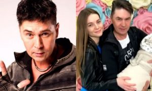 Молодая жена 52-летнего солиста  группы «На-На» Владимира Политова родила сына
