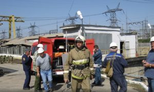 На Новочеркасской ГРЭС вспыхнул крупный пожар: есть пострадавшие