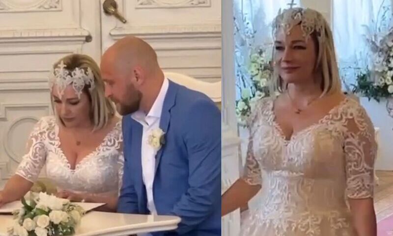 54-летняя Татьяна Буланова вышла замуж: первое видео со свадьбы 