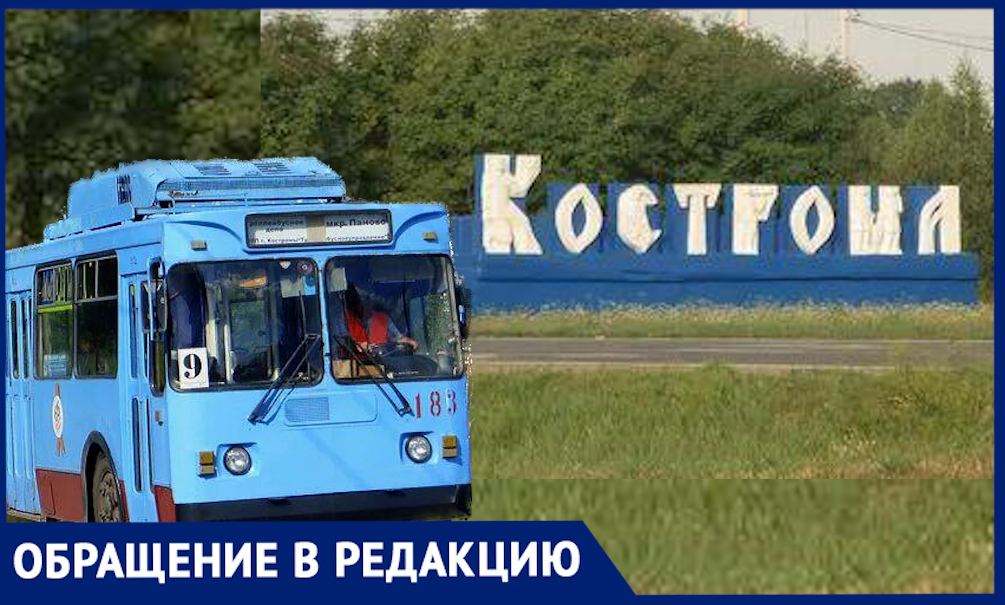 Жители Костромы требуют уголовного наказания для замгубернатора и всех, кто виноват в закрытии троллейбусных линий 