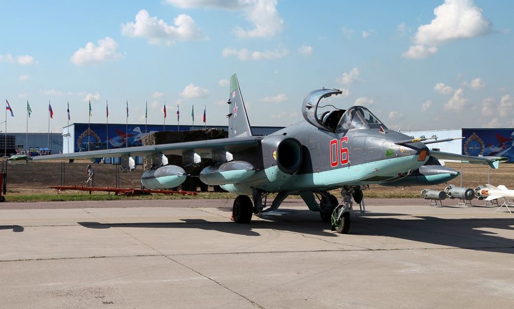 Су-25 упал в Краснодарском крае 