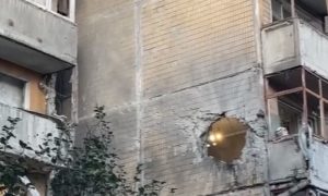 Массированный обстрел Донецка: есть пострадавшие