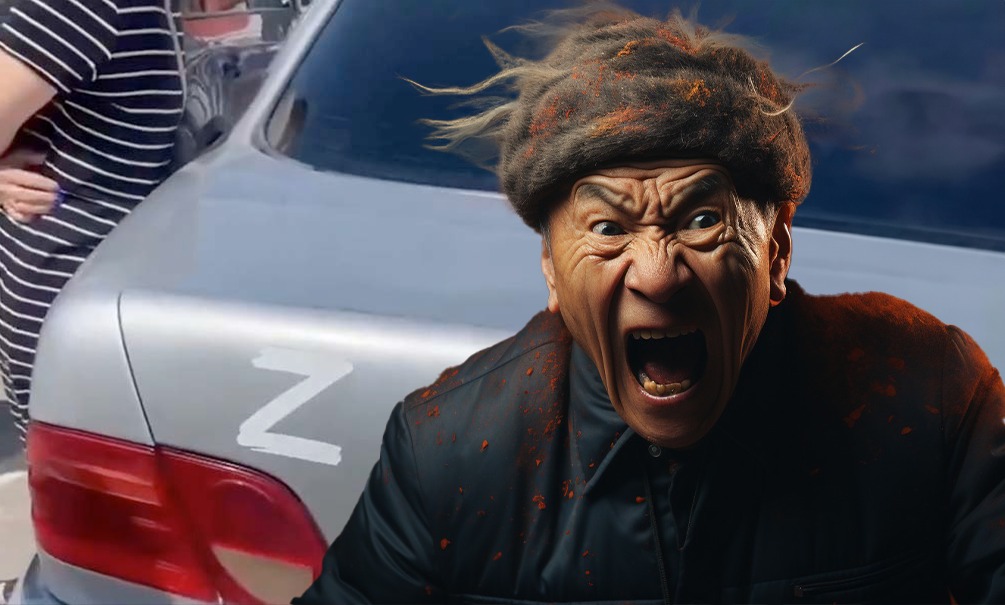 За Z-наклейку на авто: казахский националист обвинил российских туристов в 