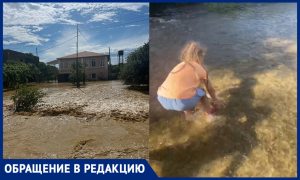Дети ловили рыбу руками на территории турбазы: петербуржцы оказались во время наводнения в Абхазии