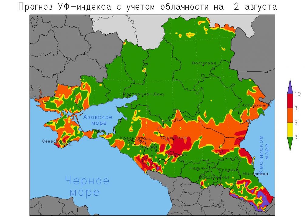Коварный ультрафиолет: в 14 регионах России взойдет «опасное солнце»