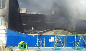 «Небо заволокло густым едким дымом»: Подробности пожара на фабрике спорттоваров «Леко» в Подмосковье