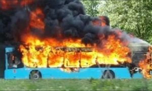 В Самару пришли «гробовые» МАЗ 203: двигатели автобусов взрываются и горят на ходу вместе с пассажирами