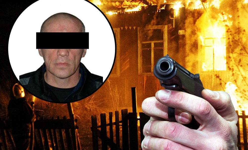 Поджег дом соседки, избил полицейского и почти сбежал: в Самарской области убийца-рецидивист устроил криминальную драму 