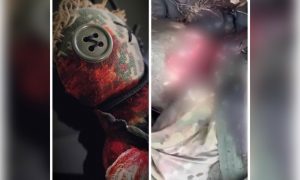 Украинцы шьют из формы погибших российских бойцов куклы Вуду и проводят обряды на смерть