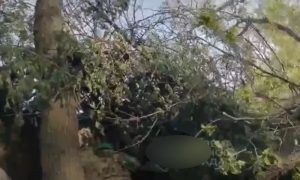 Появилось полное видео с подрывом «азовца» при попытке взять в плен российского бойца
