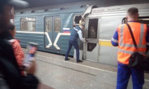 Два поезда столкнулись в московском метро на станции «Печатники»