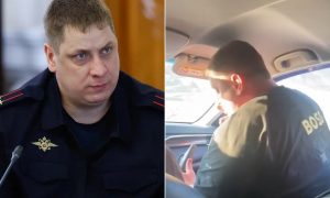 «Пистолет, выстрелы и пьяная речь»: в Сети появилось скандальное видео с подполковником ГИБДД из Астрахани