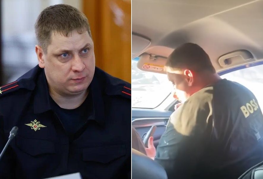 «Пистолет, выстрелы и пьяная речь»: в Сети появилось скандальное видео с подполковником ГИБДД из Астрахани 