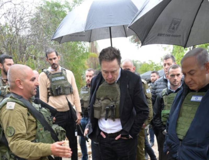 Испугался быть антисемитом: Маск прилетел в Израиль