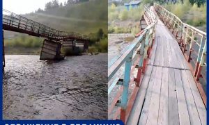 Домой, в школу и на работу ценой жизни: в Амурской области власти отказываются восстановить аварийный мост