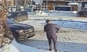 «Ограбление века» попало на видео в подмосковных Химках