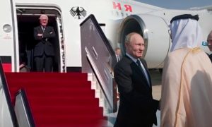 Большая разница: как встречают президентов России и Германии на Ближнем Востоке