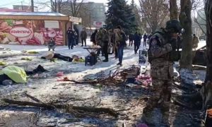 Убийство 28 мирных граждан в Донецке: остановит ли киевских террористов реакция России -  уголовное дело СК и обсуждение в ООН