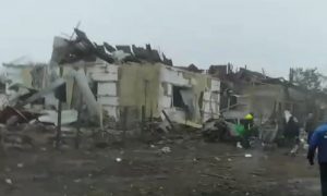 Аварийный сход  российского боеприпаса в Воронежской области