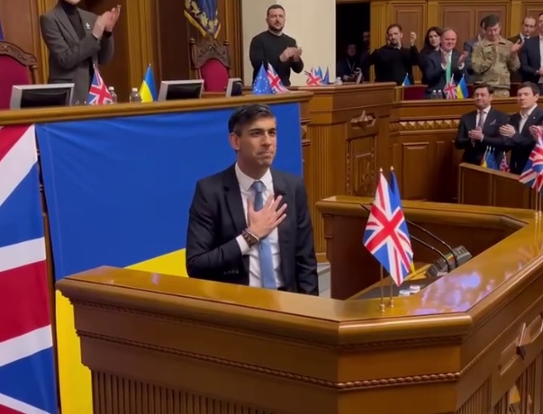 Стала известна истинная цель визита британского премьера Сунака на Украину 