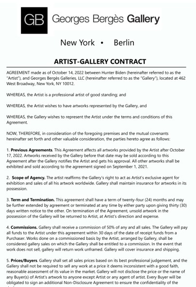 Раскрыта коррупционная схема продажи картин Хантера Байдена по завышенным ценам при участии Зеленского