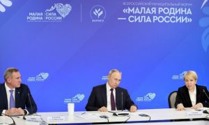 Сопредседатели ВАРМСУ Ирина Гусева и Руслан Кухарук встретились с президентом России