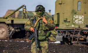 Похоронный марш:   российская армия психологически добивает украинских националистов в зоне боев