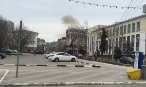 БПЛА атаковал здание ФСБ в Белгороде