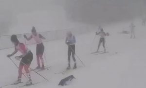 Девять лыжниц пострадали в жутком завале на спартакиаде в Сочи