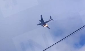 В Ивановской области упал военно-транспортный самолет Ил-76
