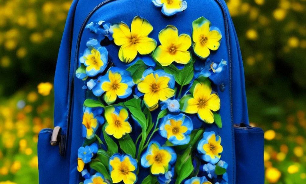 «Её сделал для меня ребёнок»: в Москве суд оштрафовал женщину за незабудку жёлто-голубого цвета на рюкзаке 