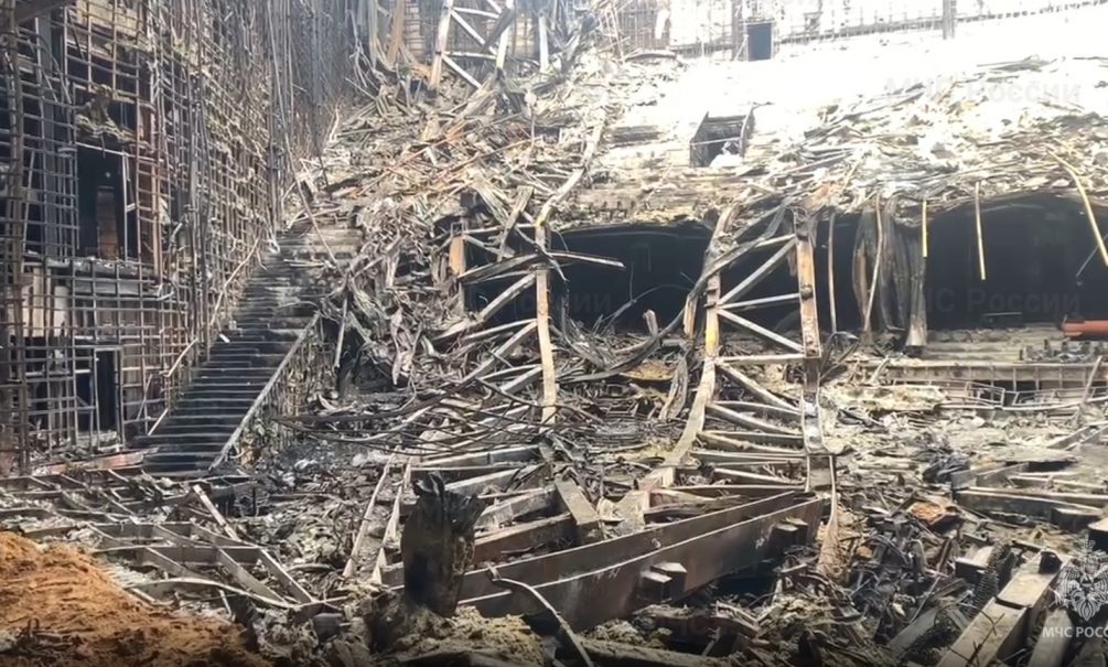 Сгоревший после теракта «Крокус Сити Холл» оказался в залоге у банка 