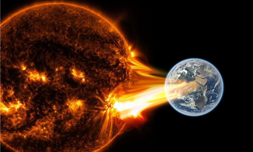 На Солнце произошла одна из крупнейших за последние десять лет вспышек 