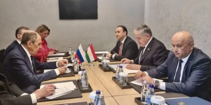 Главы МИД Беларуси, Казахстана, России, Таджикистана и Узбекистана провели переговоры в Астане