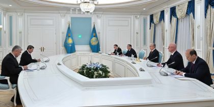 Токаев принял министра иностранных дел Туркменистана 