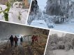 Снеговики, лыжи, застрявшие в сугробах авто: зима вернулась в регионы России