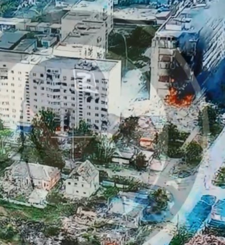 Бои идут в Волчанске.