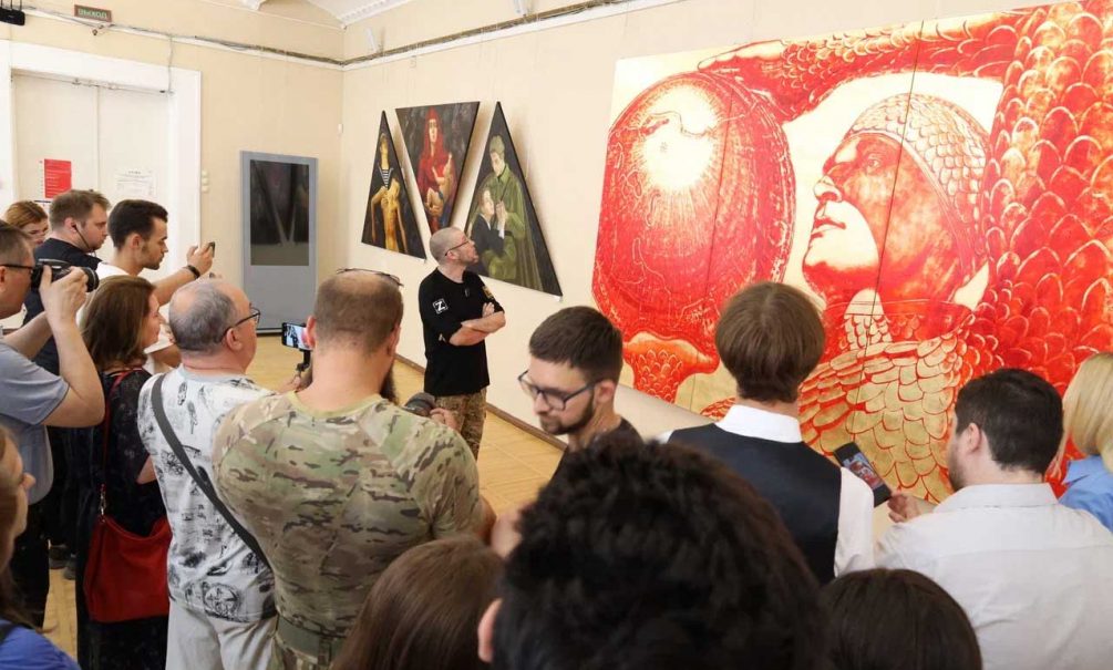 В ДНР прошло открытие выставки «Русский Стиль: Сталь» 