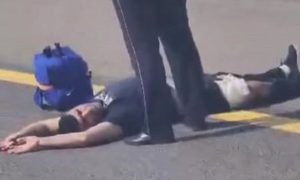 Опубликовано видео перестрелки водителя ВАЗ c патрульными ГИБДД на трассе М-4 «Дон»