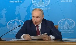 Путин предложил условия для мирного решения конфликта на Украине