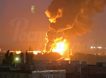 В ростовском Азове после атаки дрона загорелись резервуары с нефтепродуктами